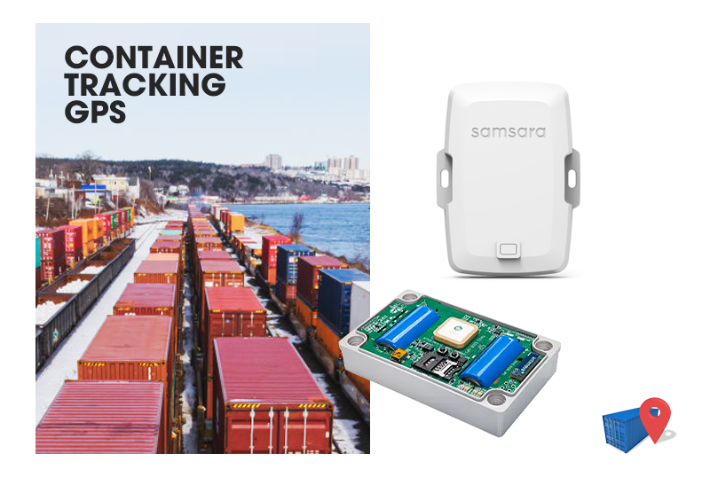 About container GPS and high-temperature battery