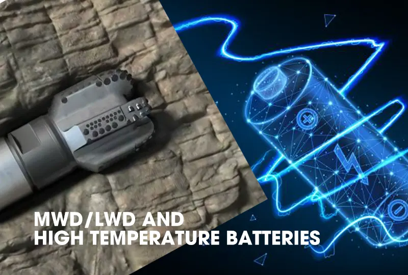 How can high-temperature batteries help MWD tools run