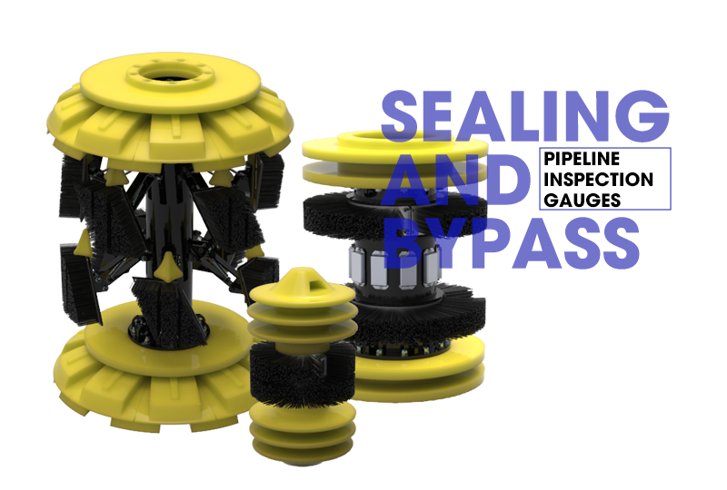 What is the role of Pipeline inspection gauges Sealing and Bypass