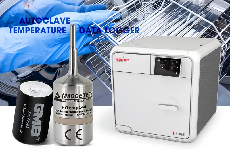 autoclave temperature data logger