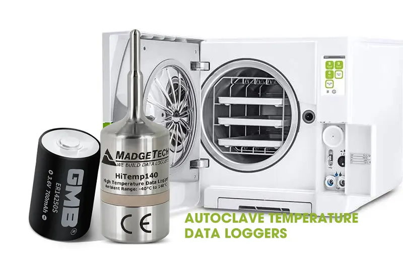 autoclave temperature data loggers